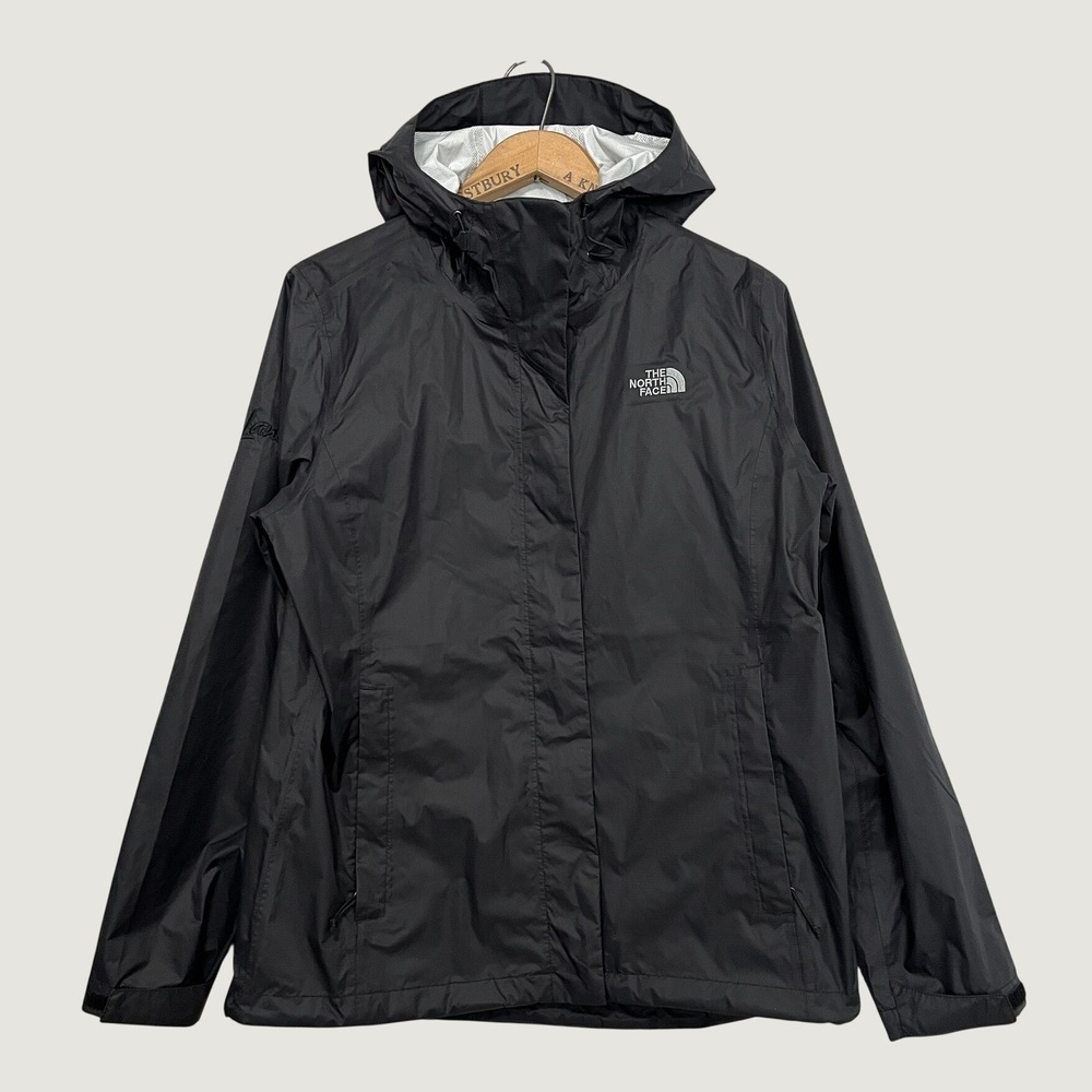 The North Face Womens Resolve 2 Waterproof Rain Jacket Black DryVent NF0A3LH5 L